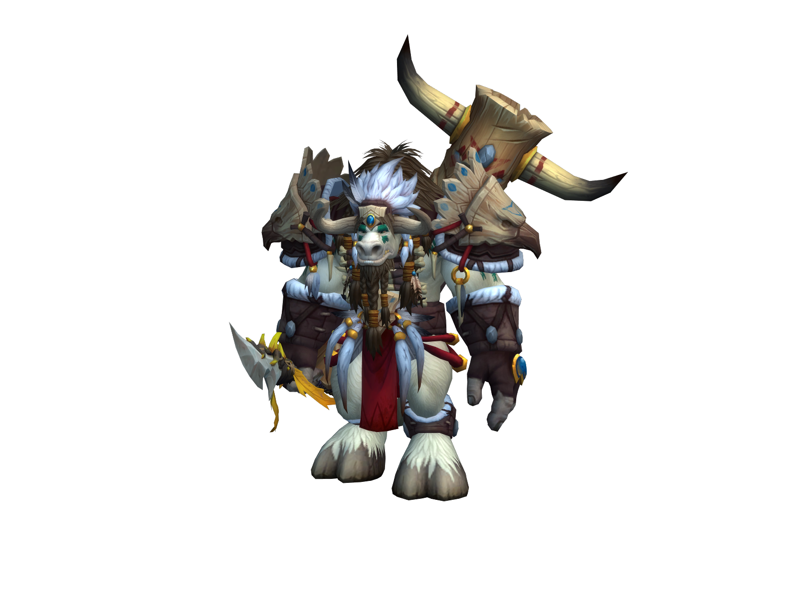 Гаракс 3D character render