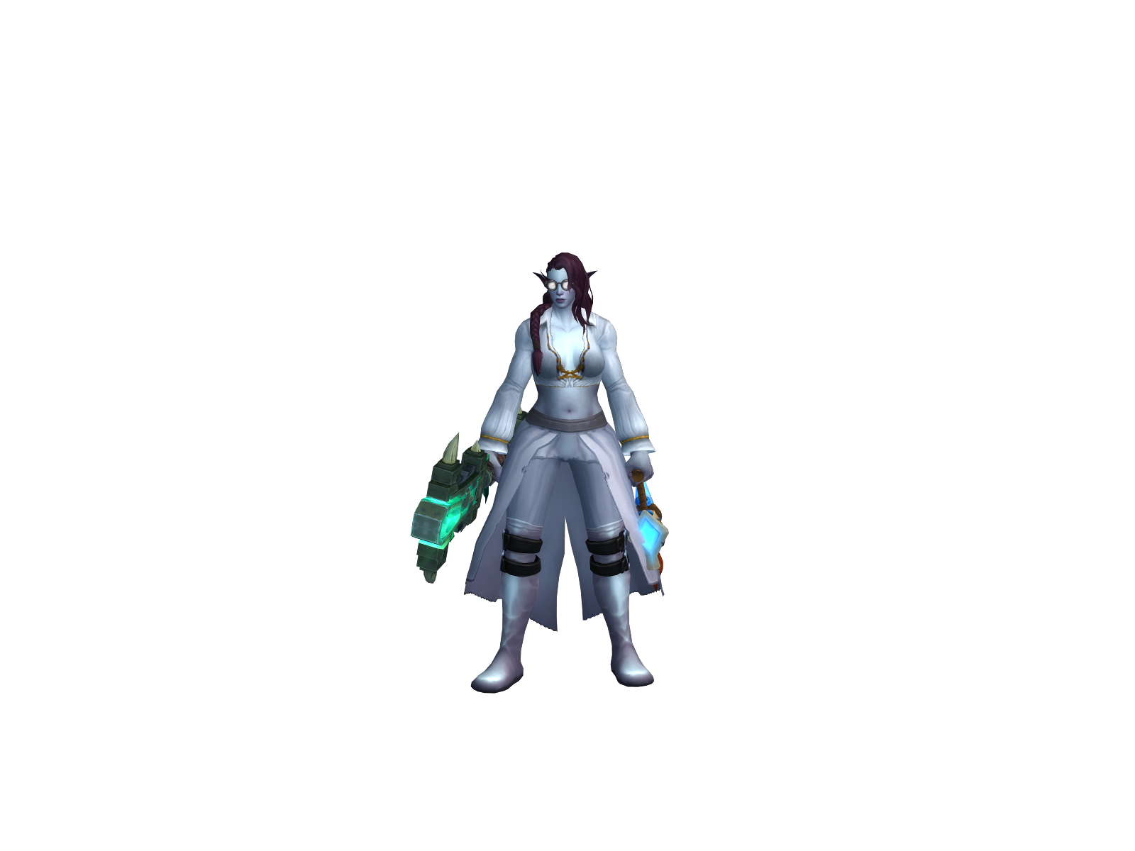 Друлькен 3D character render