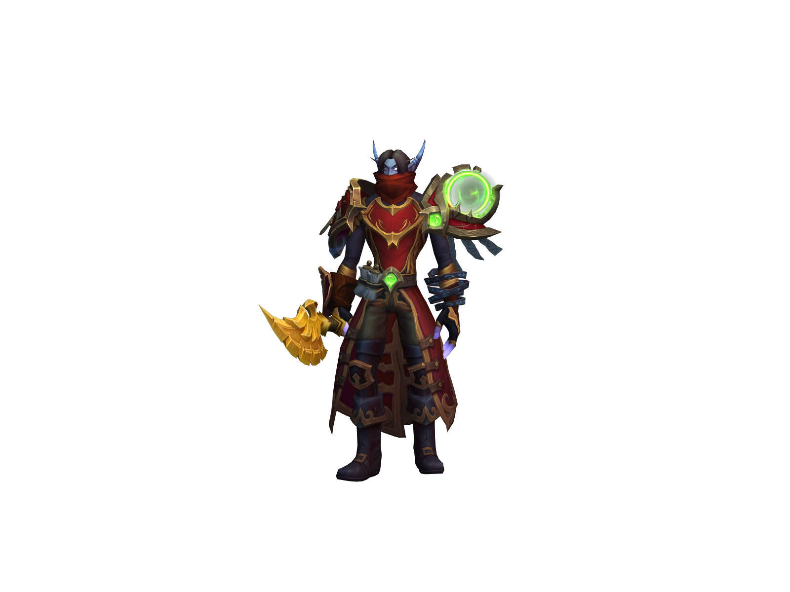 Джаллес 3D character render