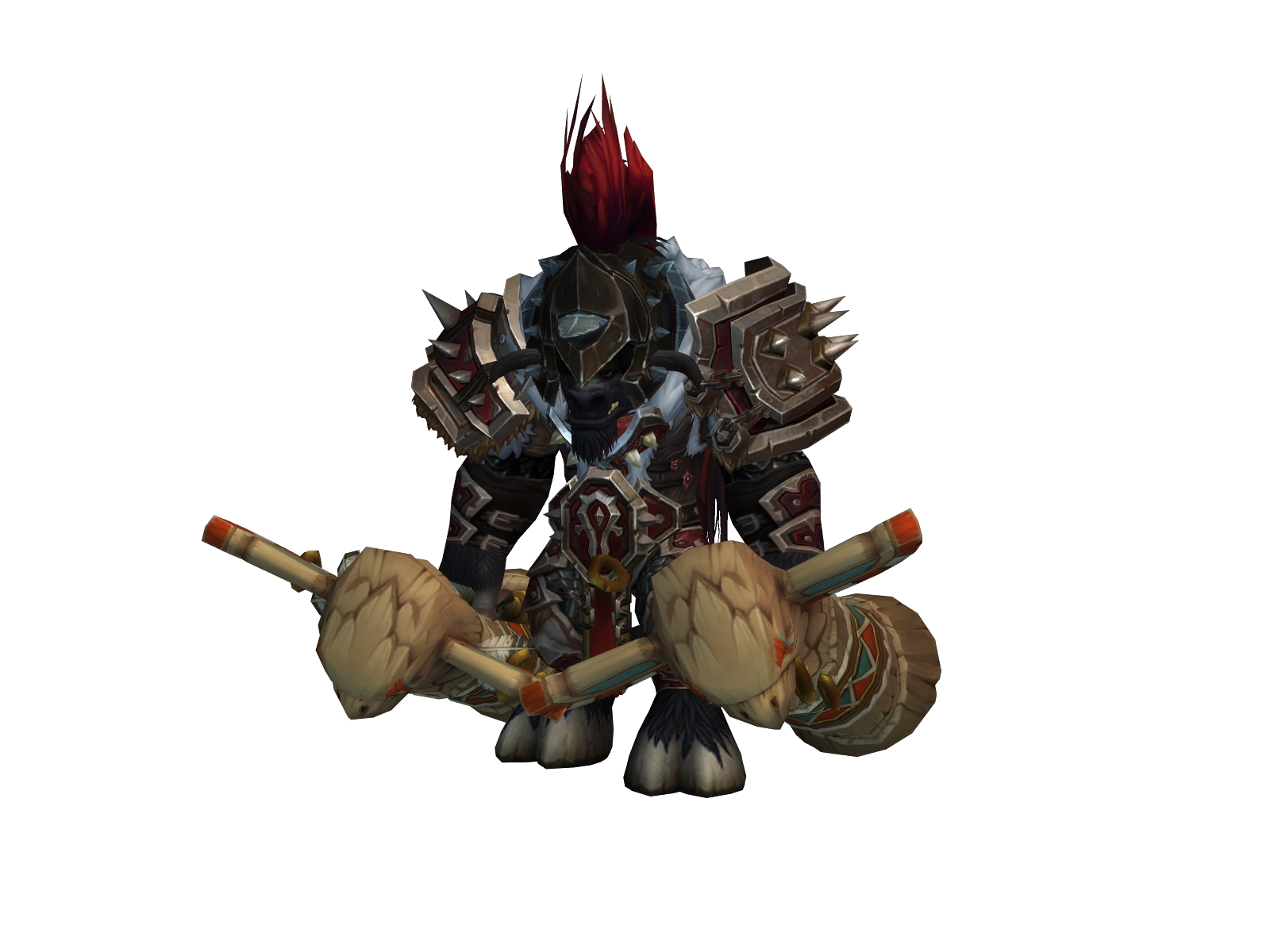 Бросс 3D character render
