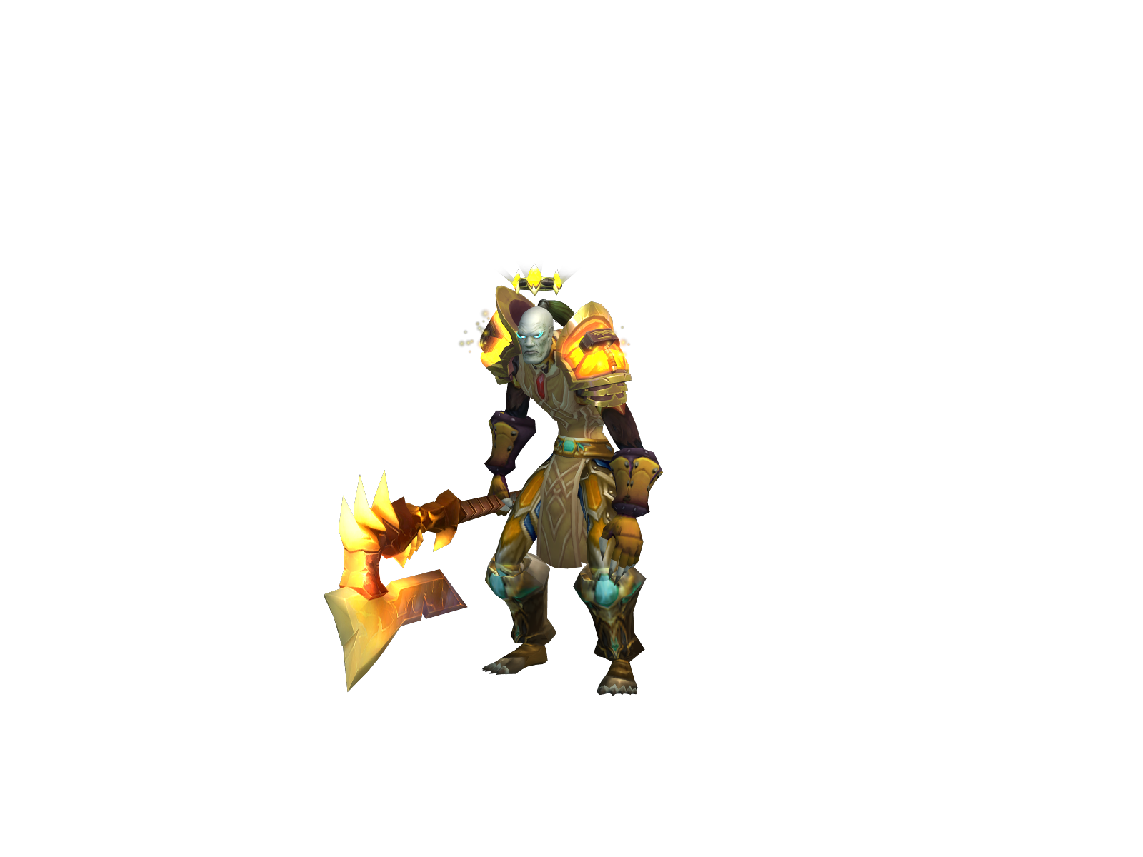 Жекаящер 3D character render