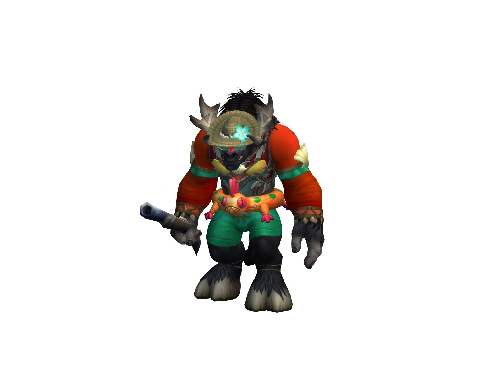 Джэба 3D character render