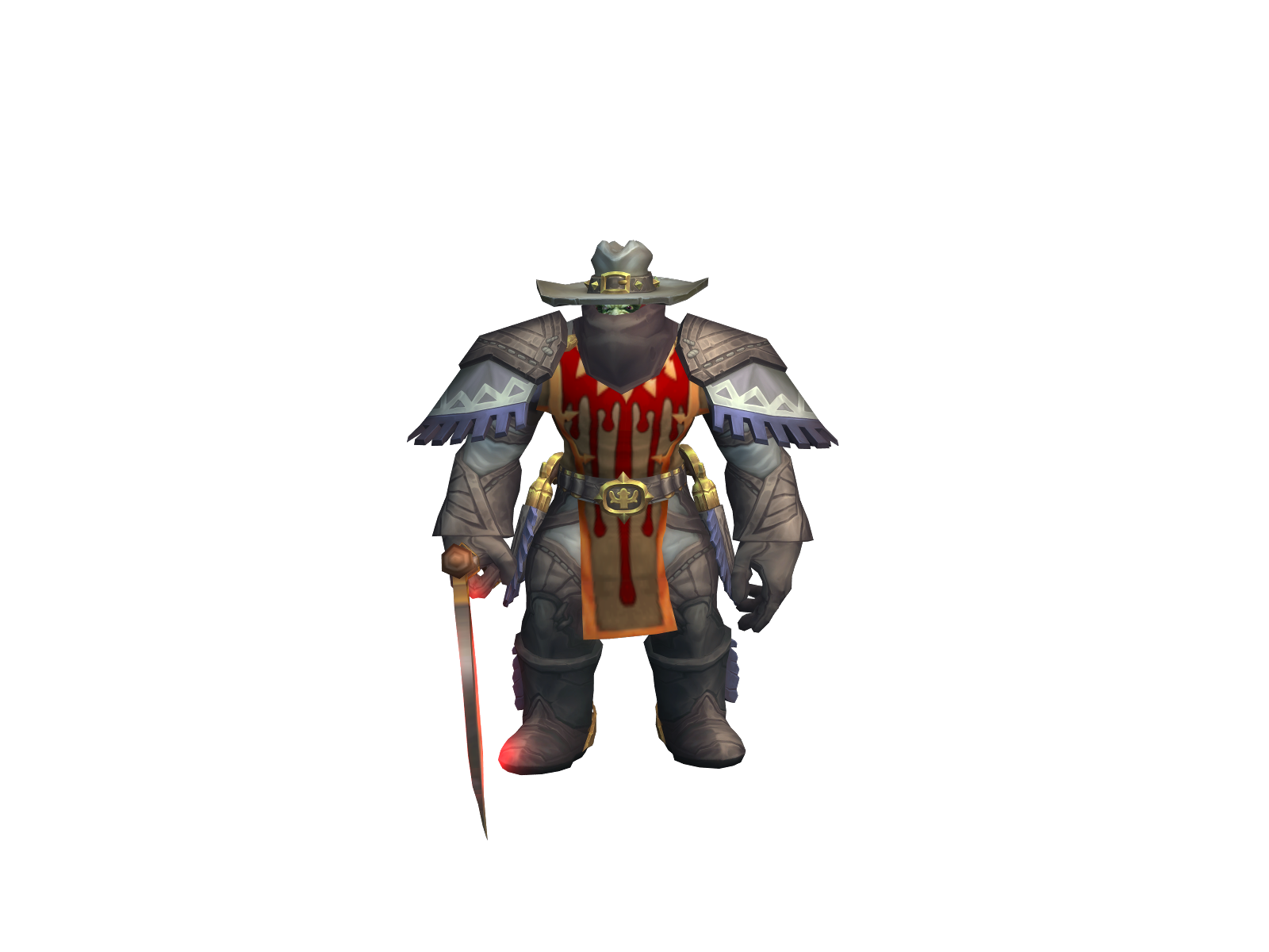 Магпростой 3D character render