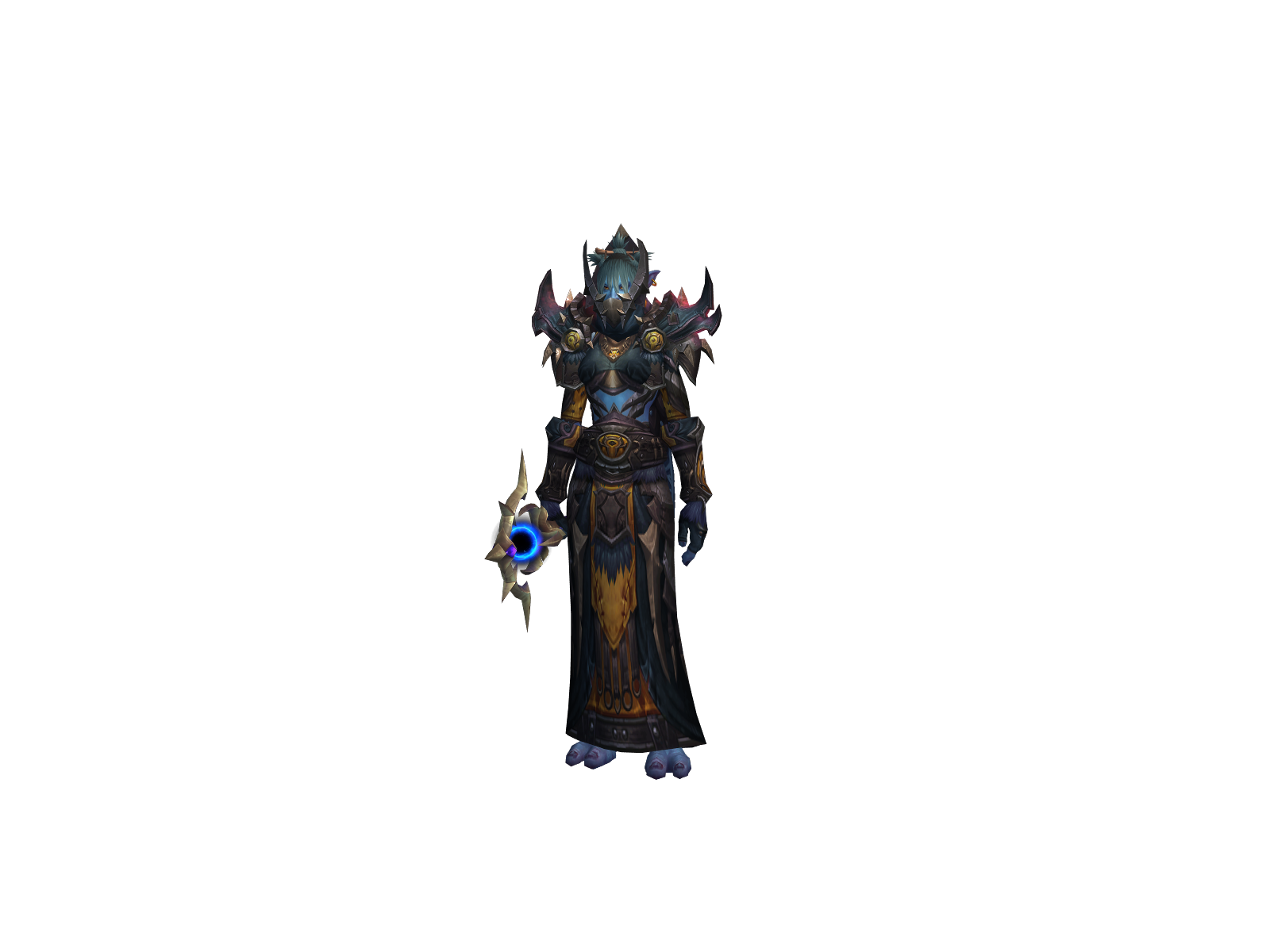 Авелисия 3D character render