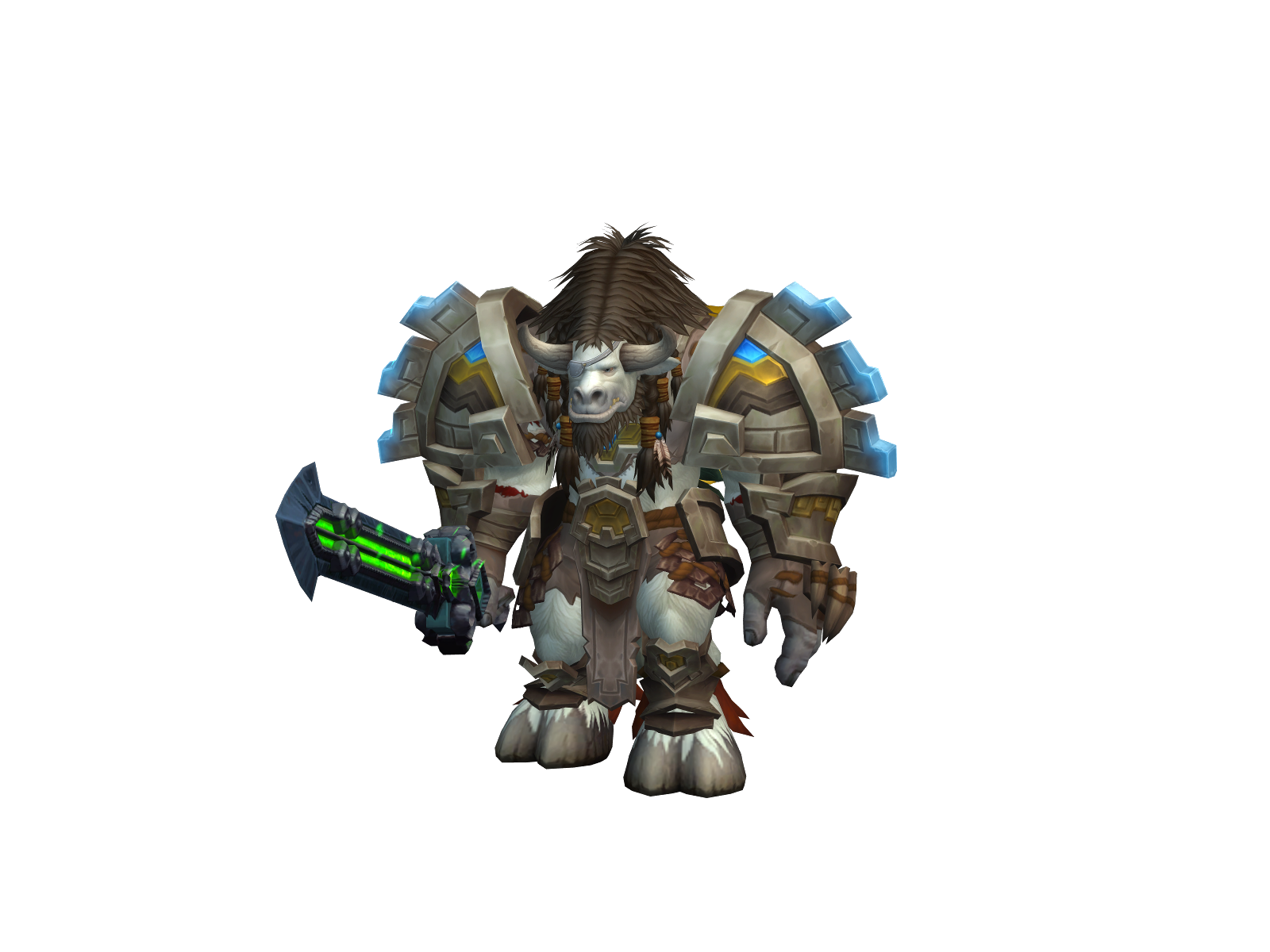 Юджиро 3D character render