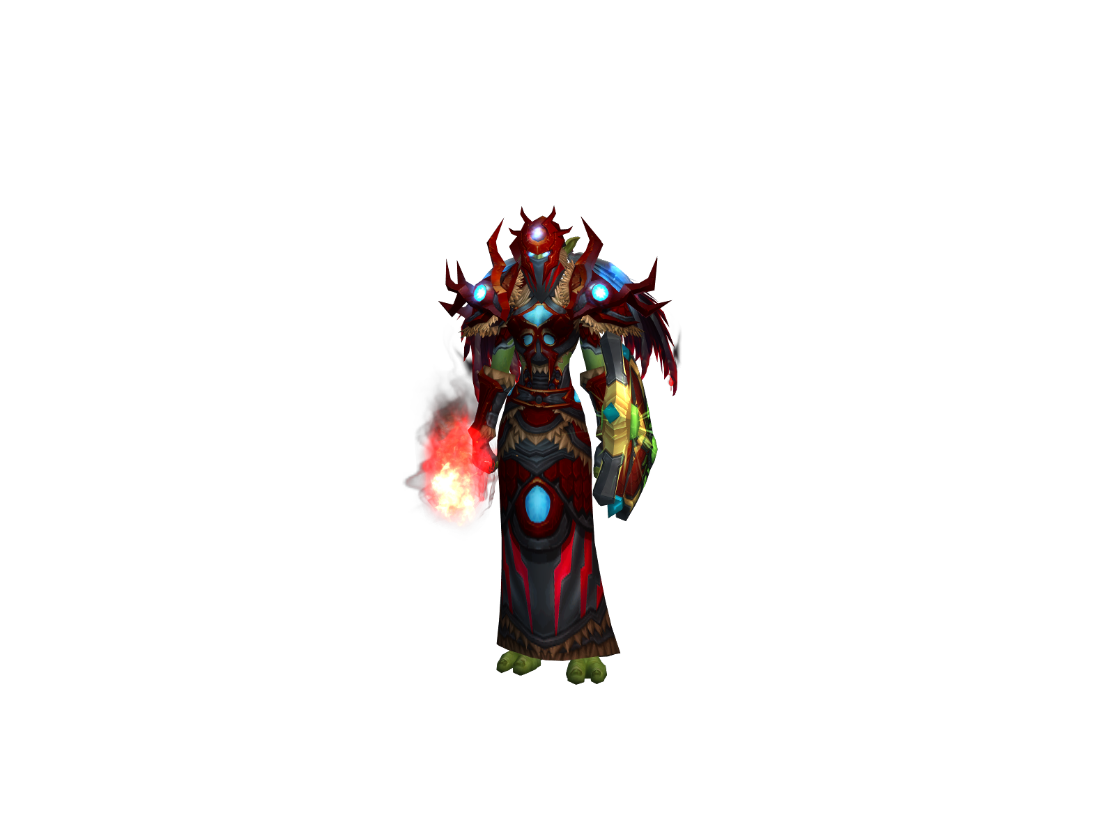 Амбрела 3D character render