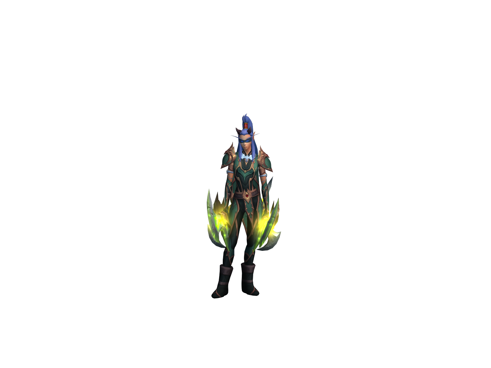 Натащя 3D character render