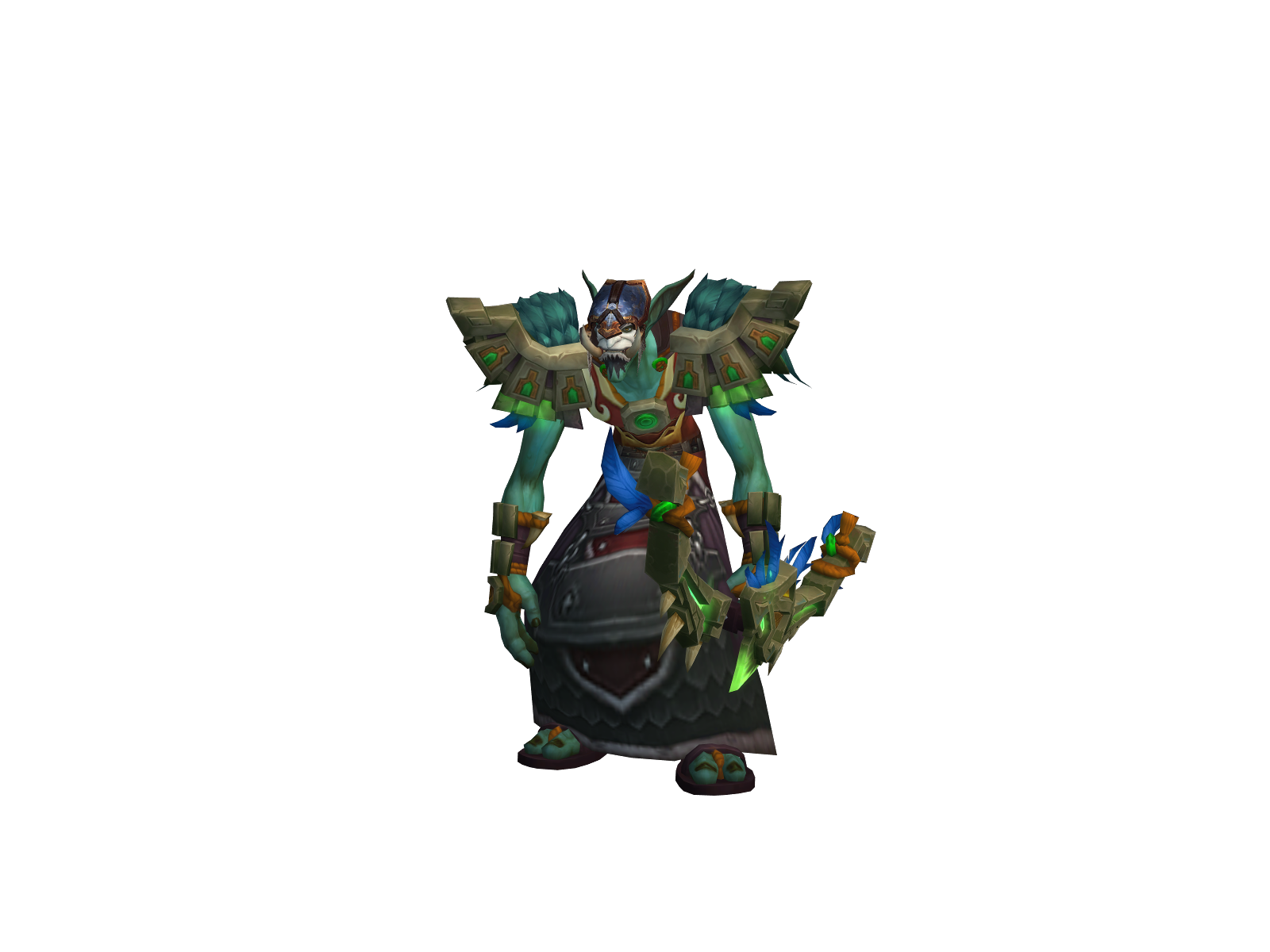 Злоблион 3D character render
