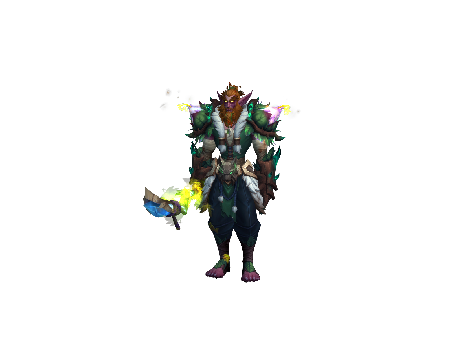 Торанар 3D character render