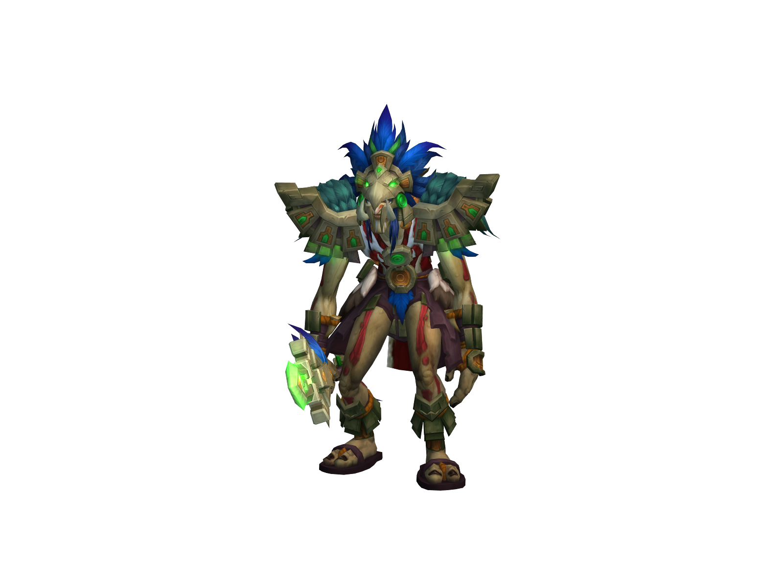 Трусахант 3D character render