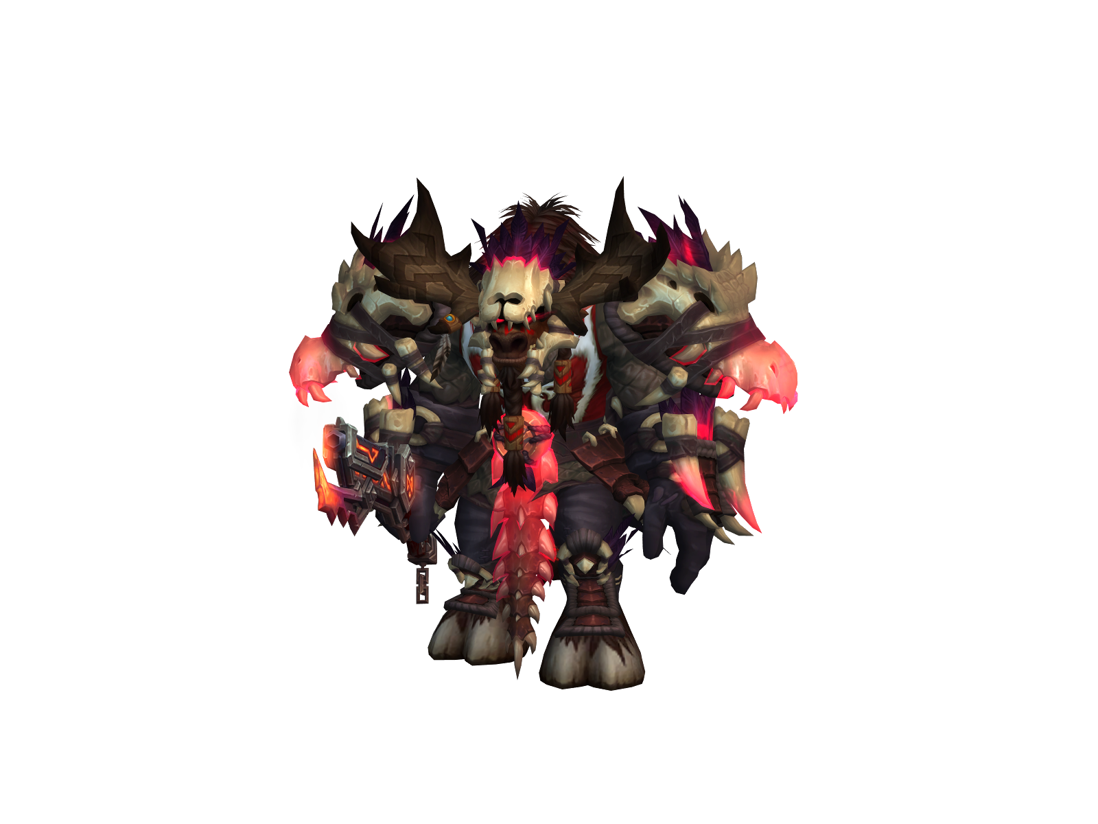 Гамбел 3D character render