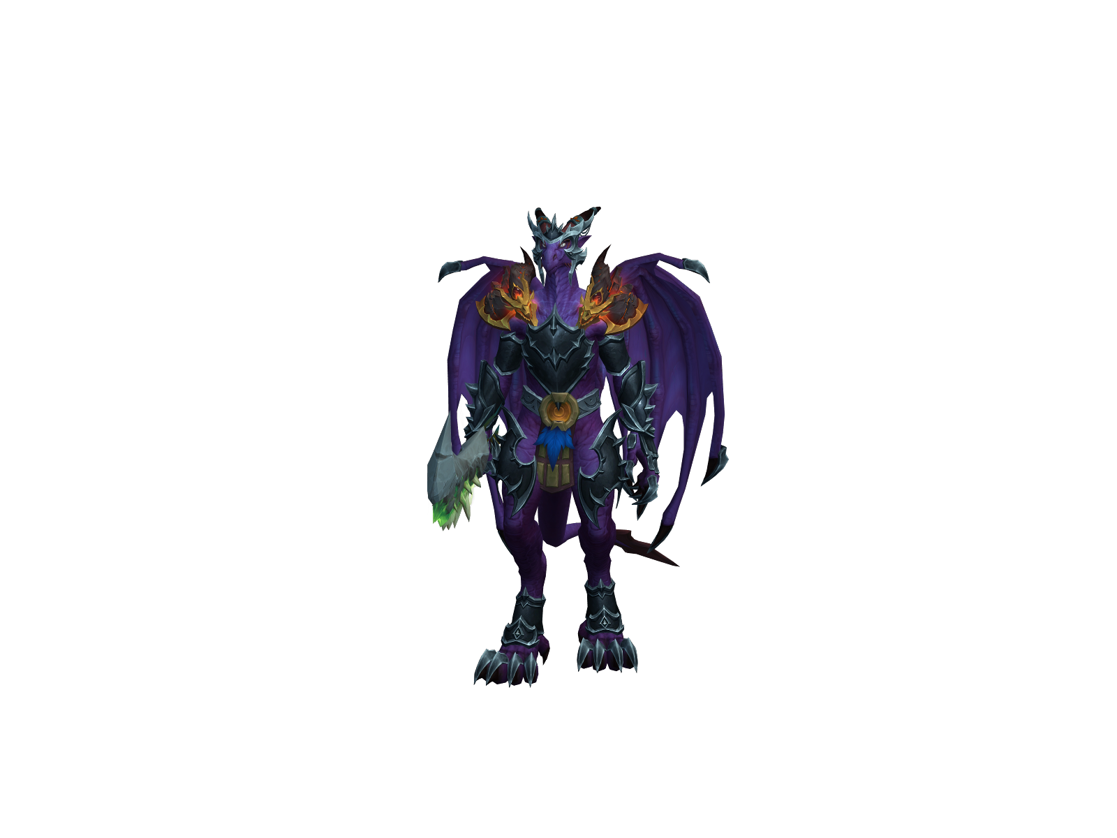 Стеллариус 3D character render