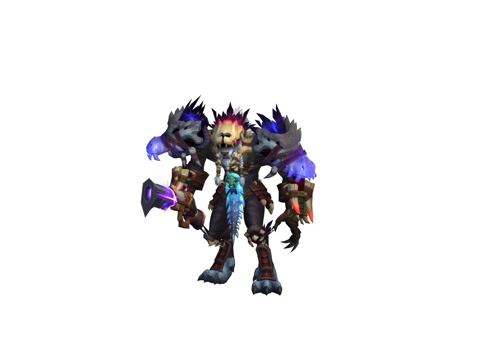 Нападашка 3D character render