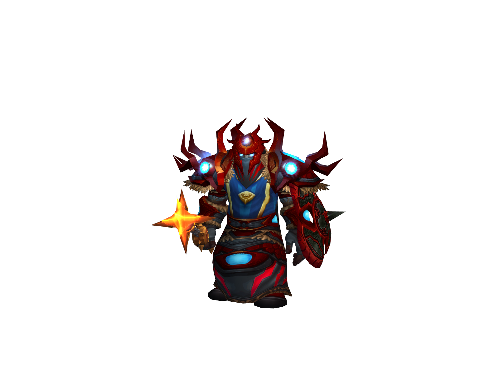 Мучас 3D character render