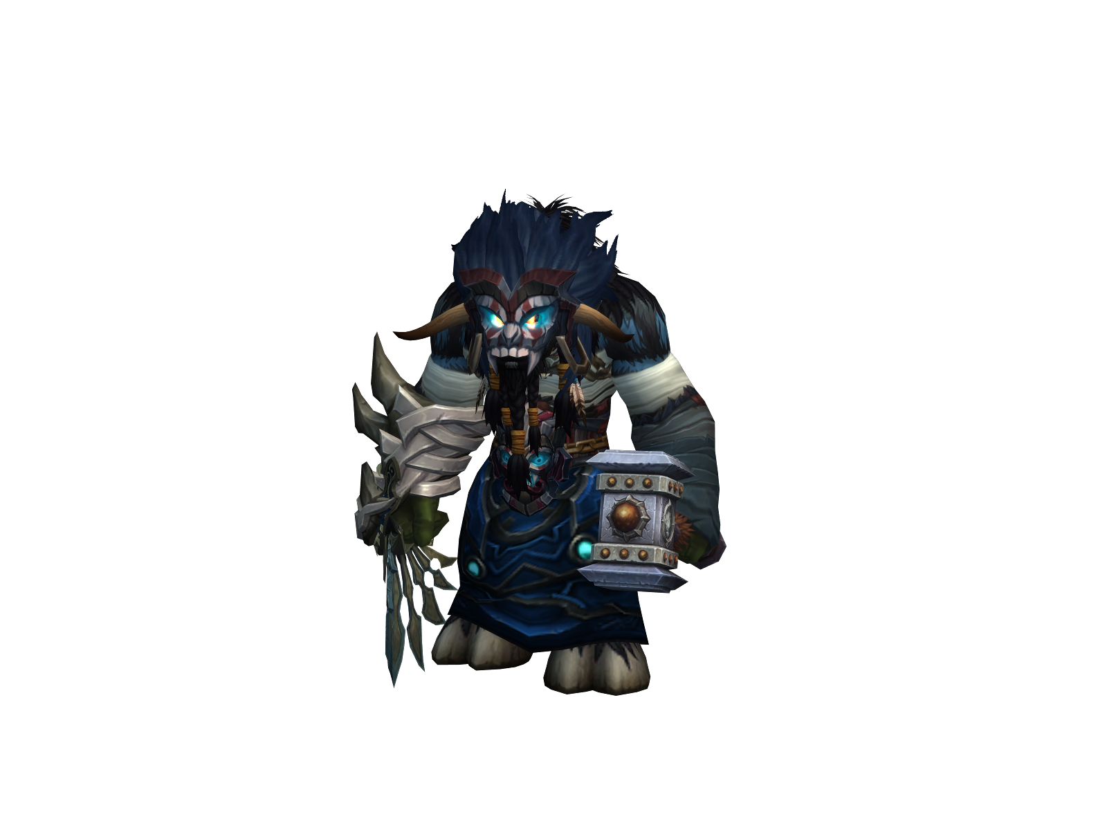 Индиканутый 3D character render