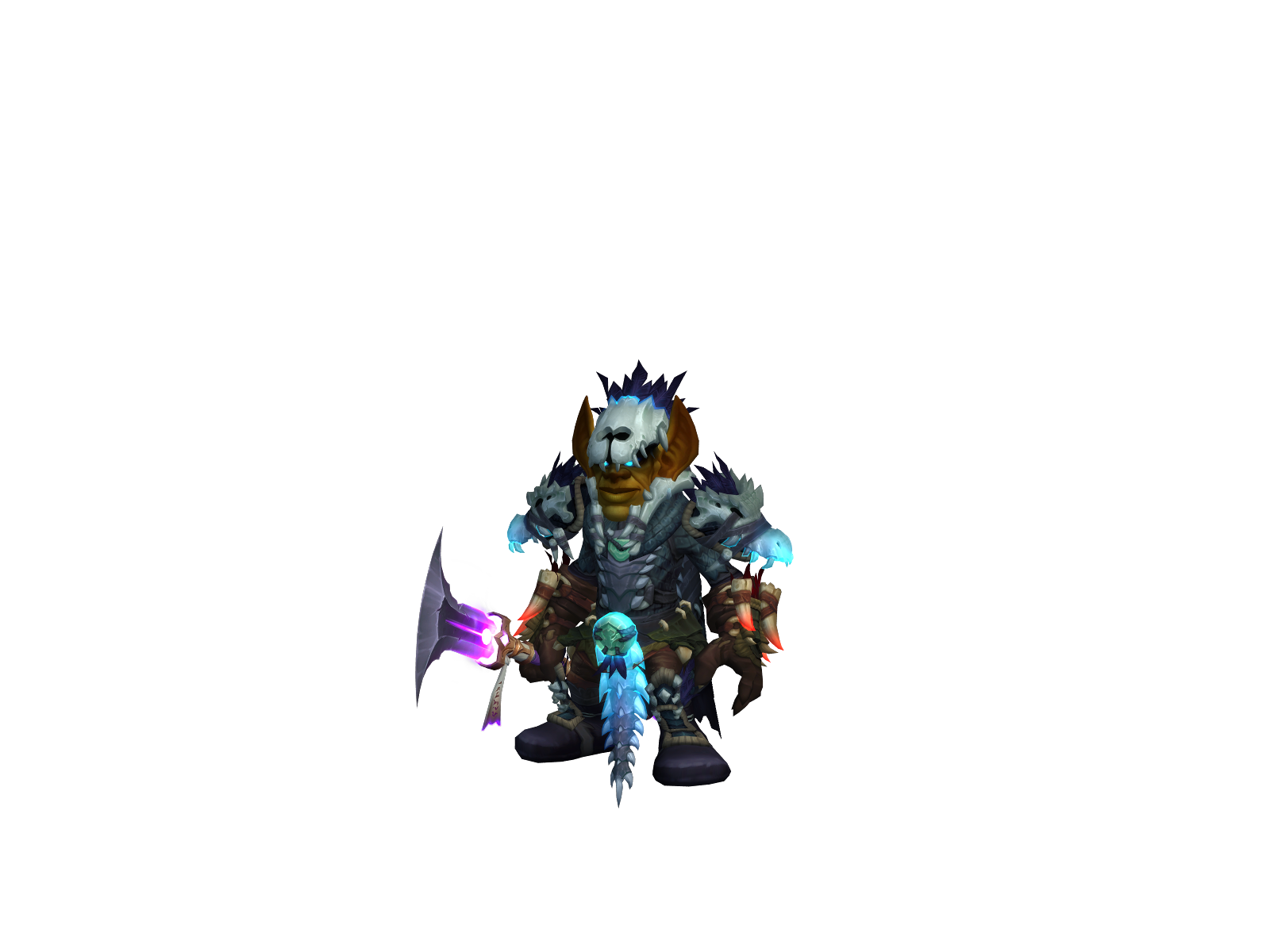 Батишта 3D character render