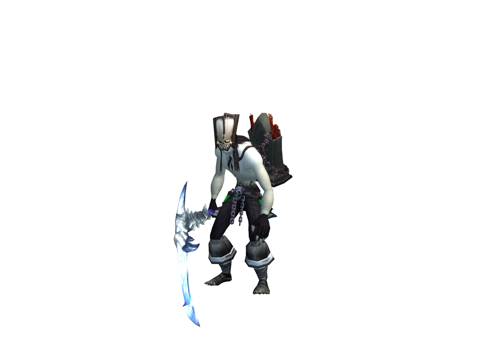 Пушерх 3D character render