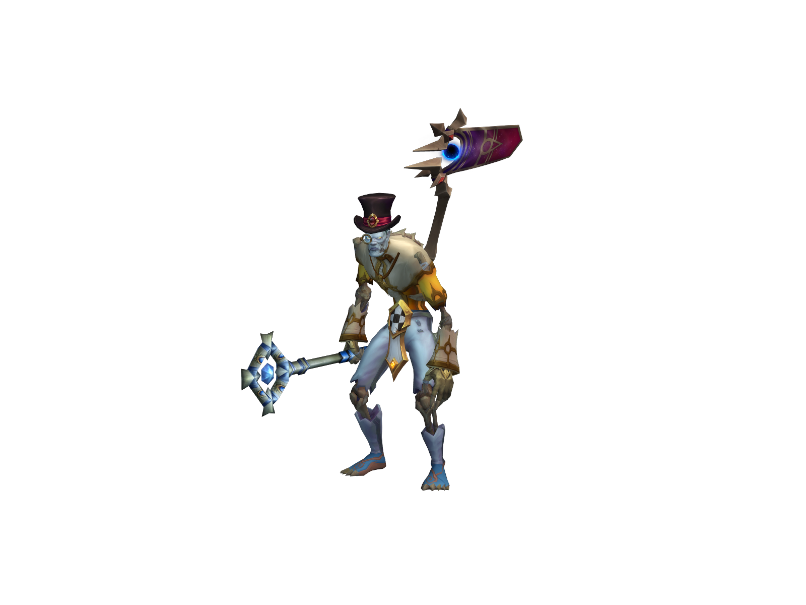 Тутмас 3D character render