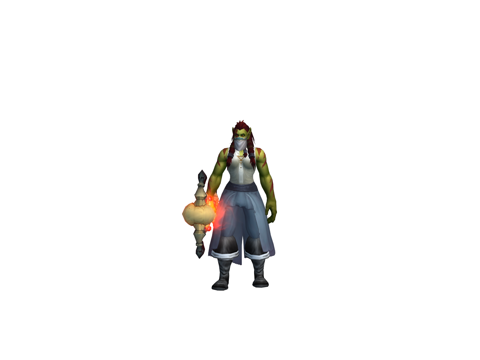 Шутъка 3D character render