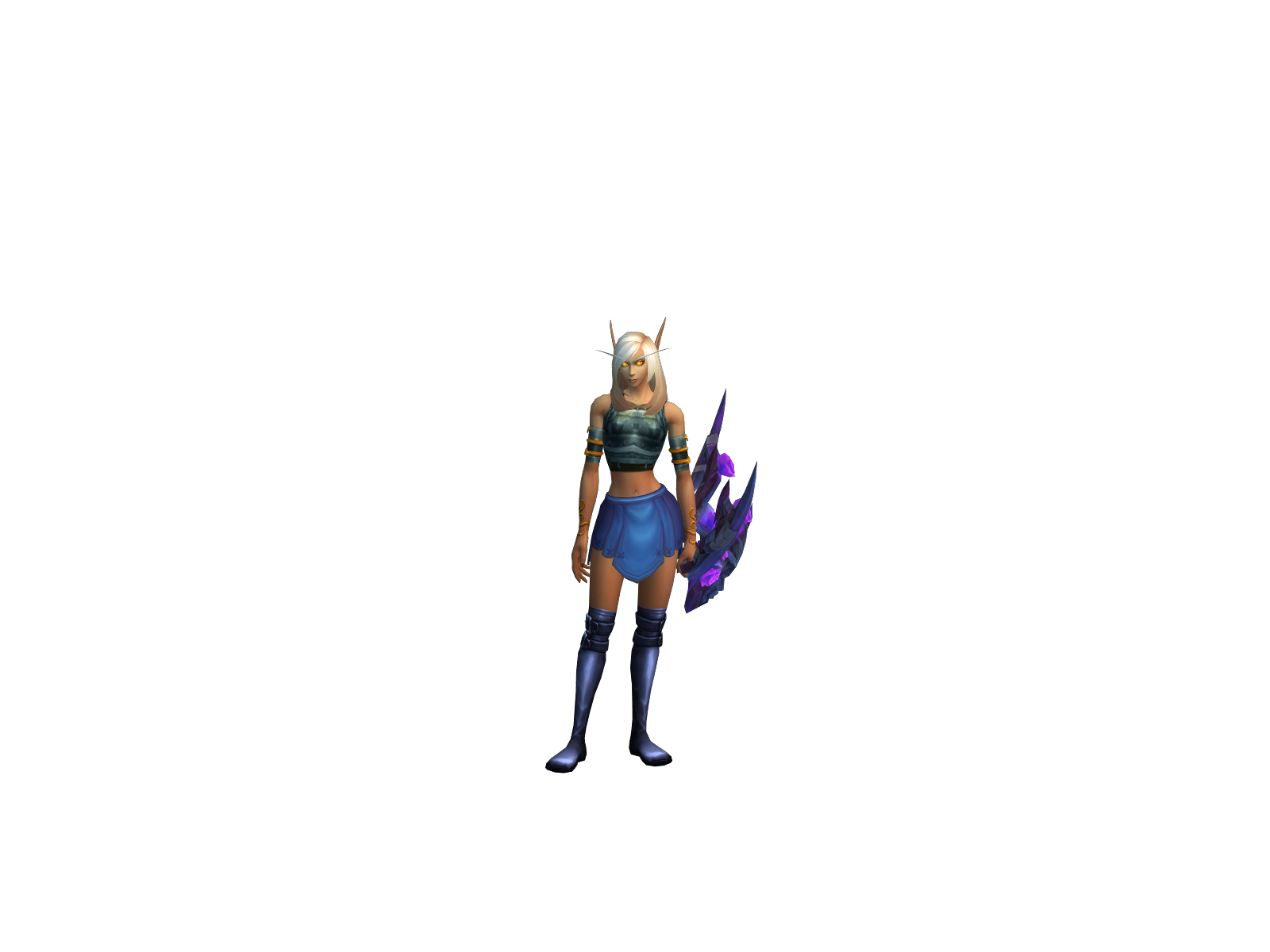 Скалярва 3D character render