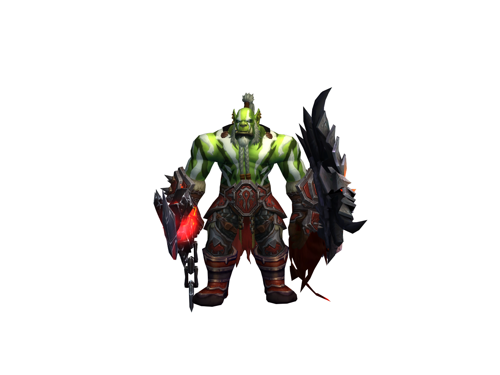 Айрншторм 3D character render