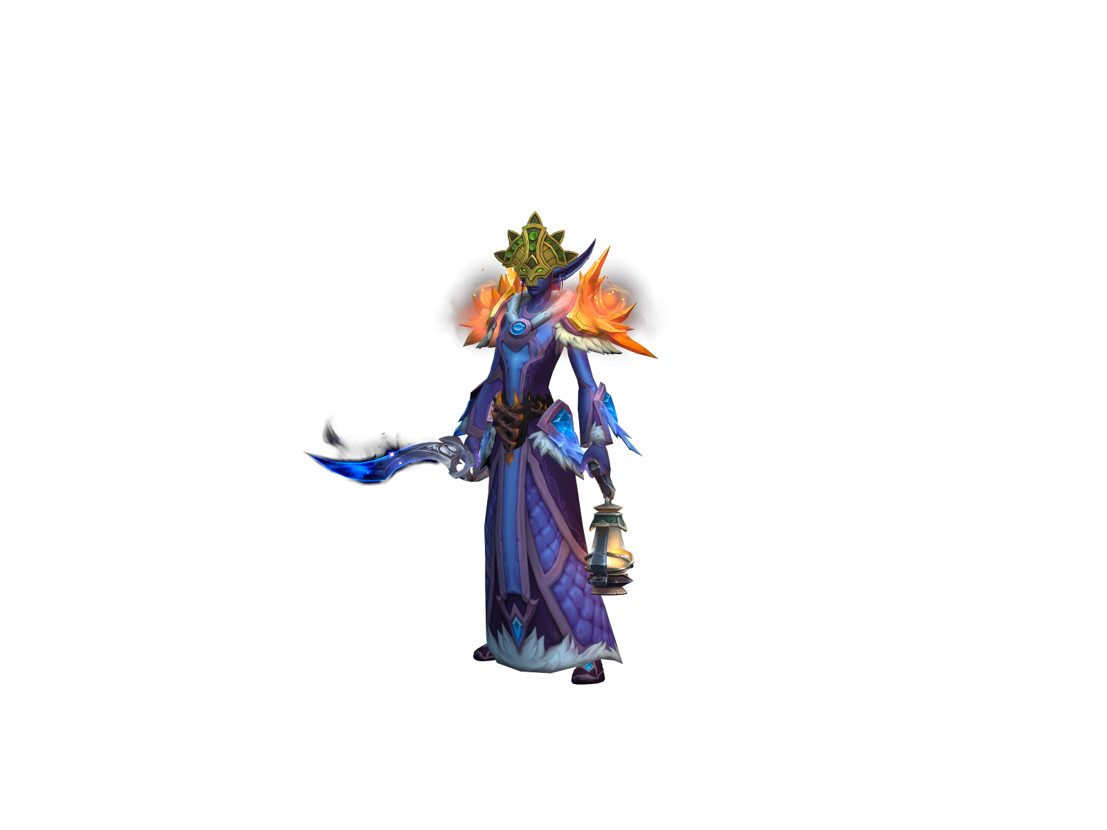 Лоретвен 3D character render