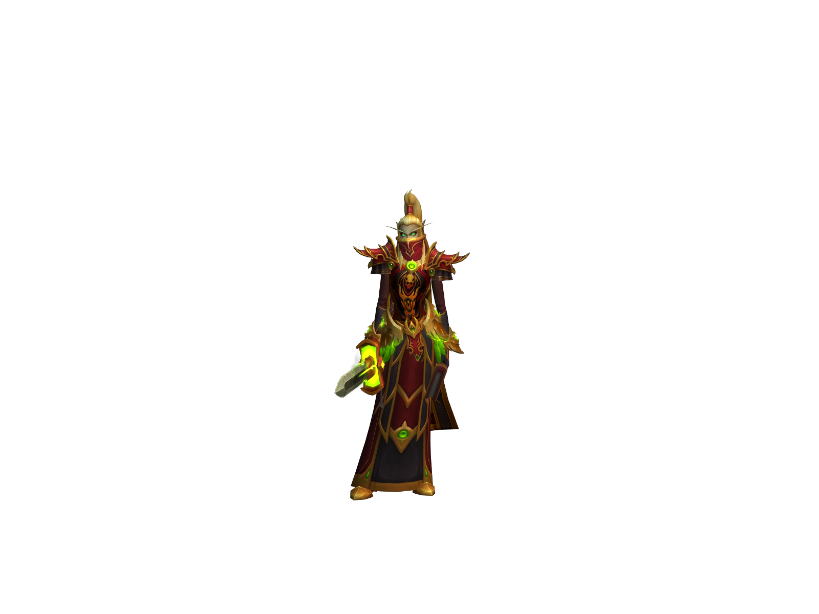 Фриррэн 3D character render