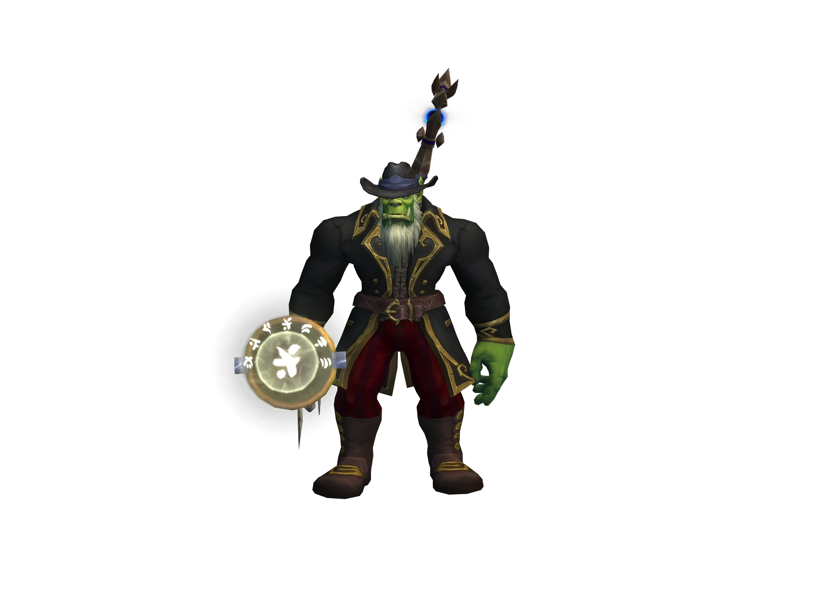 Нарвикус 3D character render