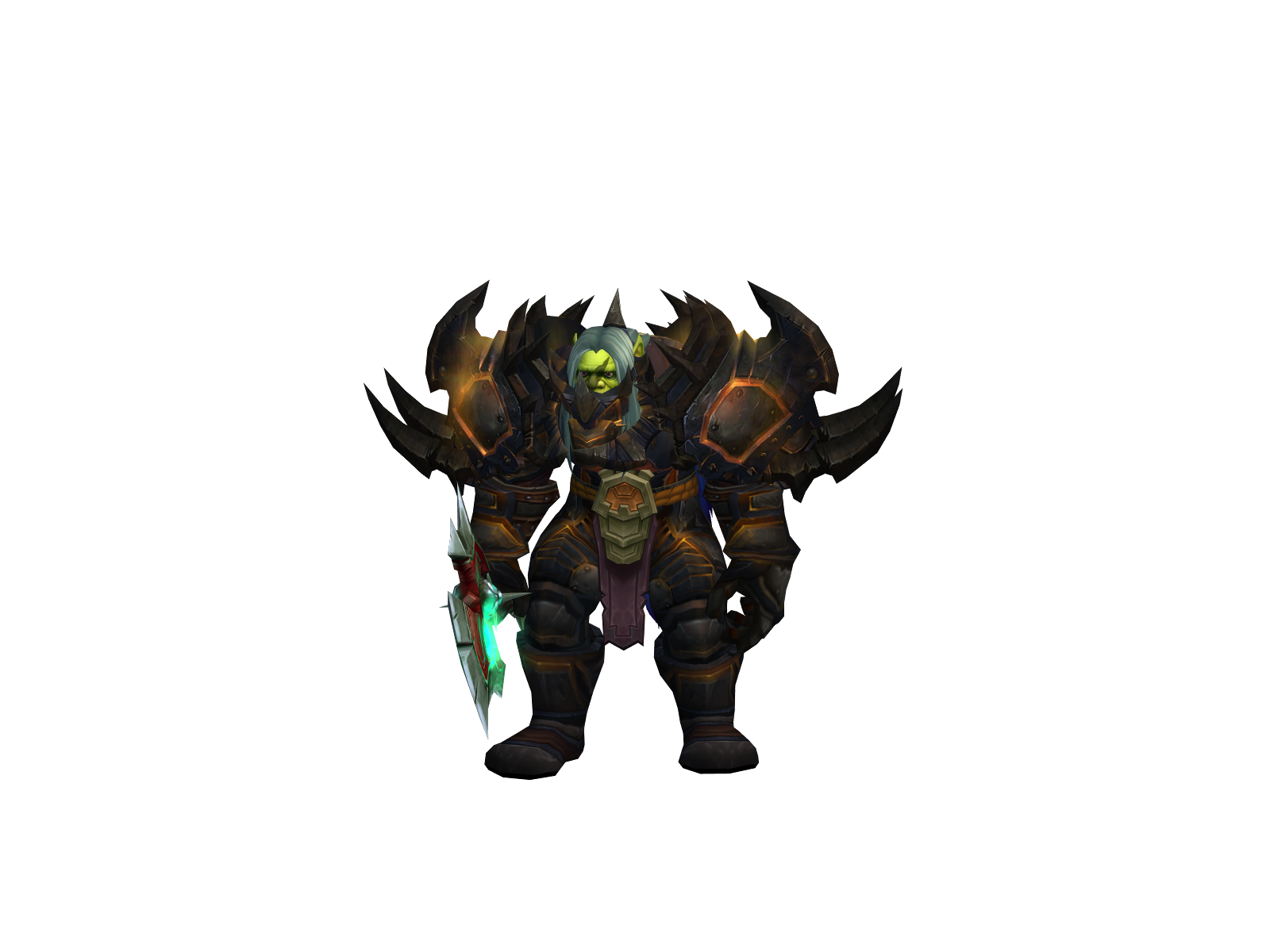 Неуправляем 3D character render
