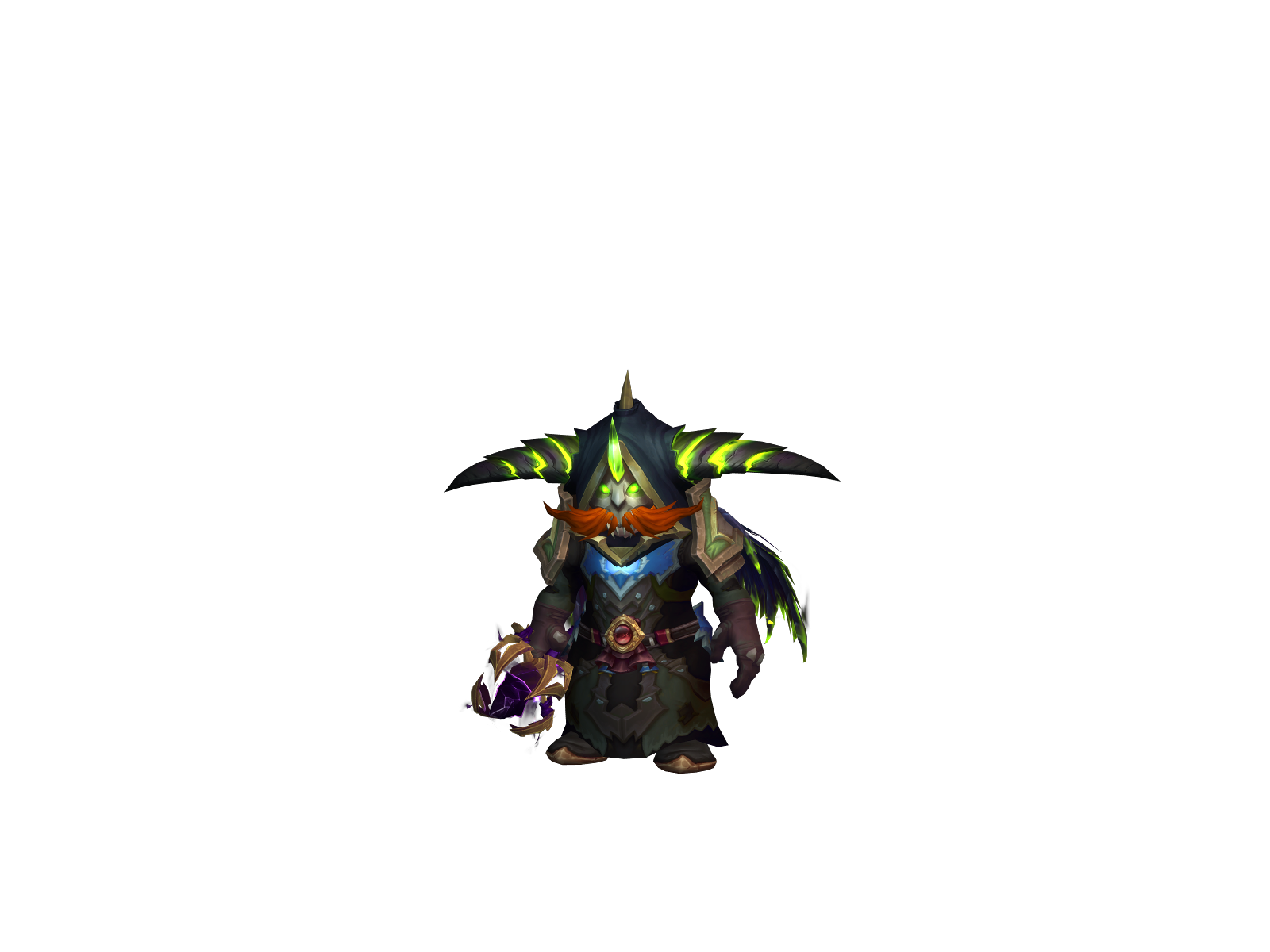 Кибару 3D character render
