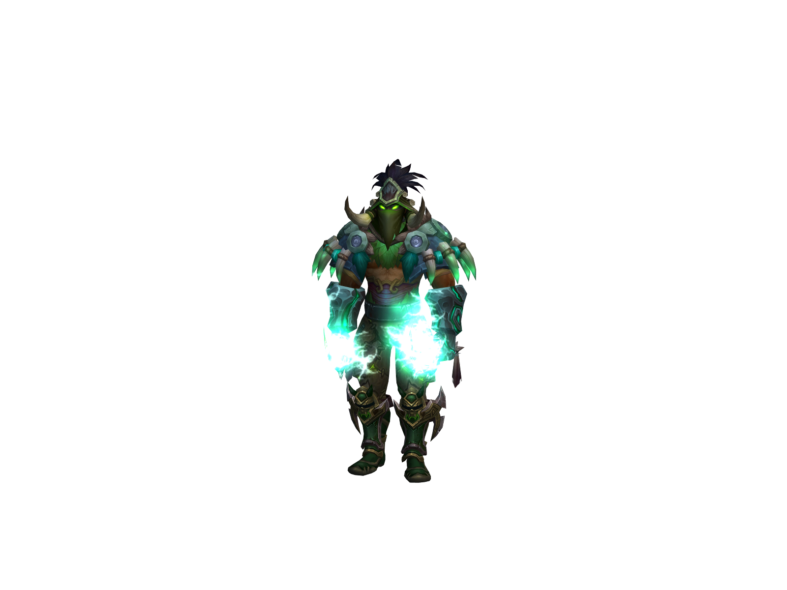Елеуха 3D character render
