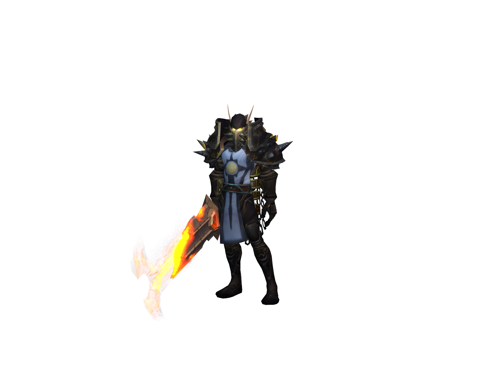 Басурай 3D character render