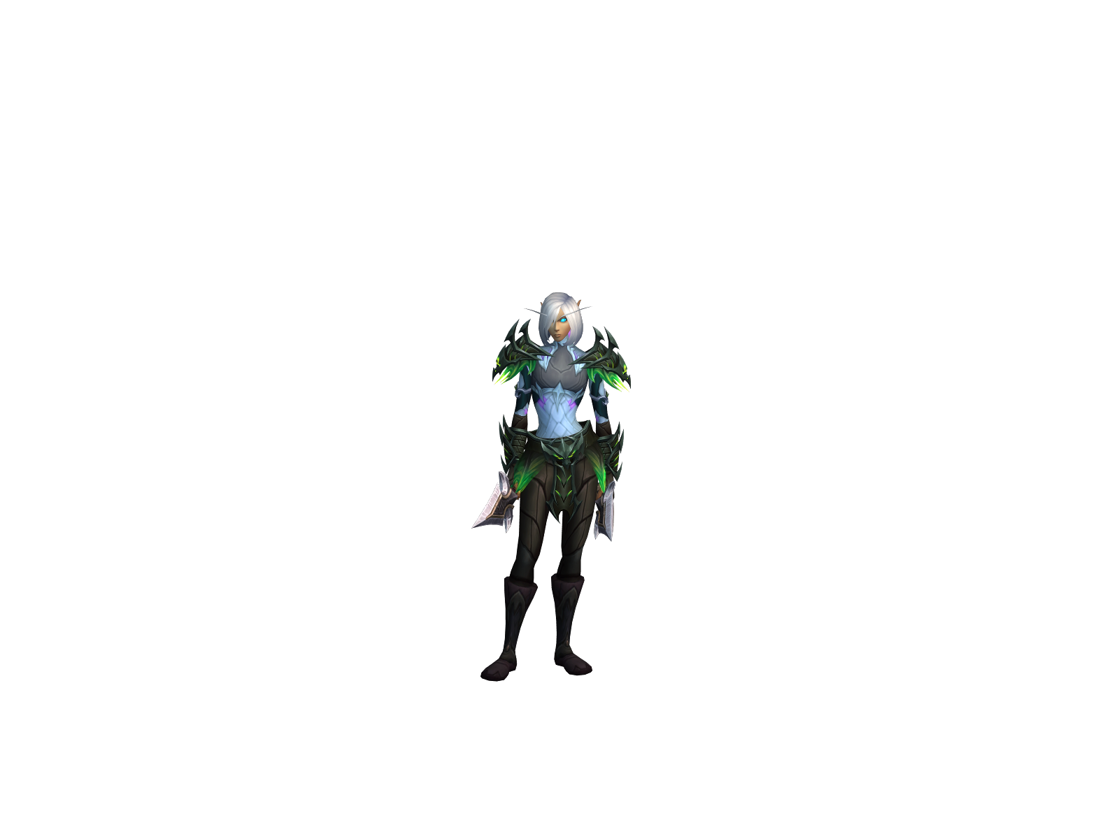 Аюскэр 3D character render
