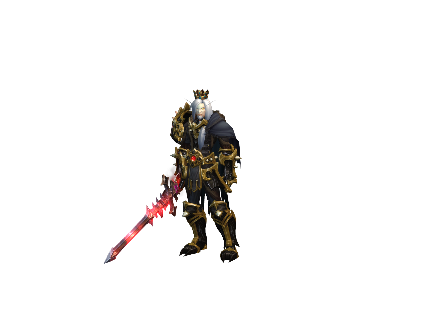 Бладвул 3D character render