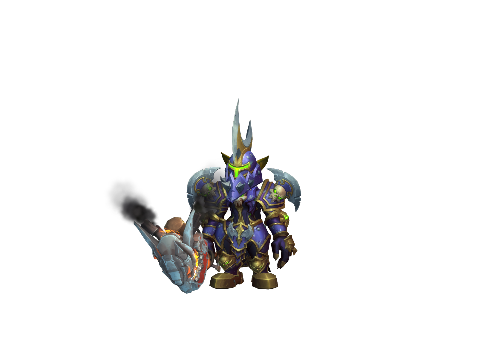 Кэрни 3D character render