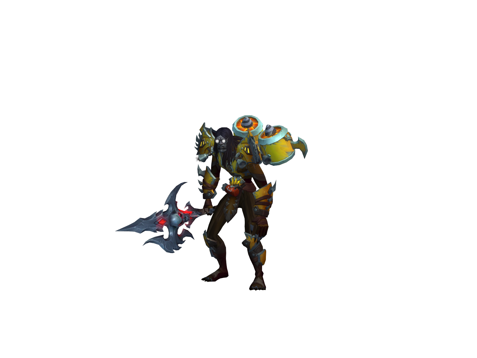Оакк 3D character render