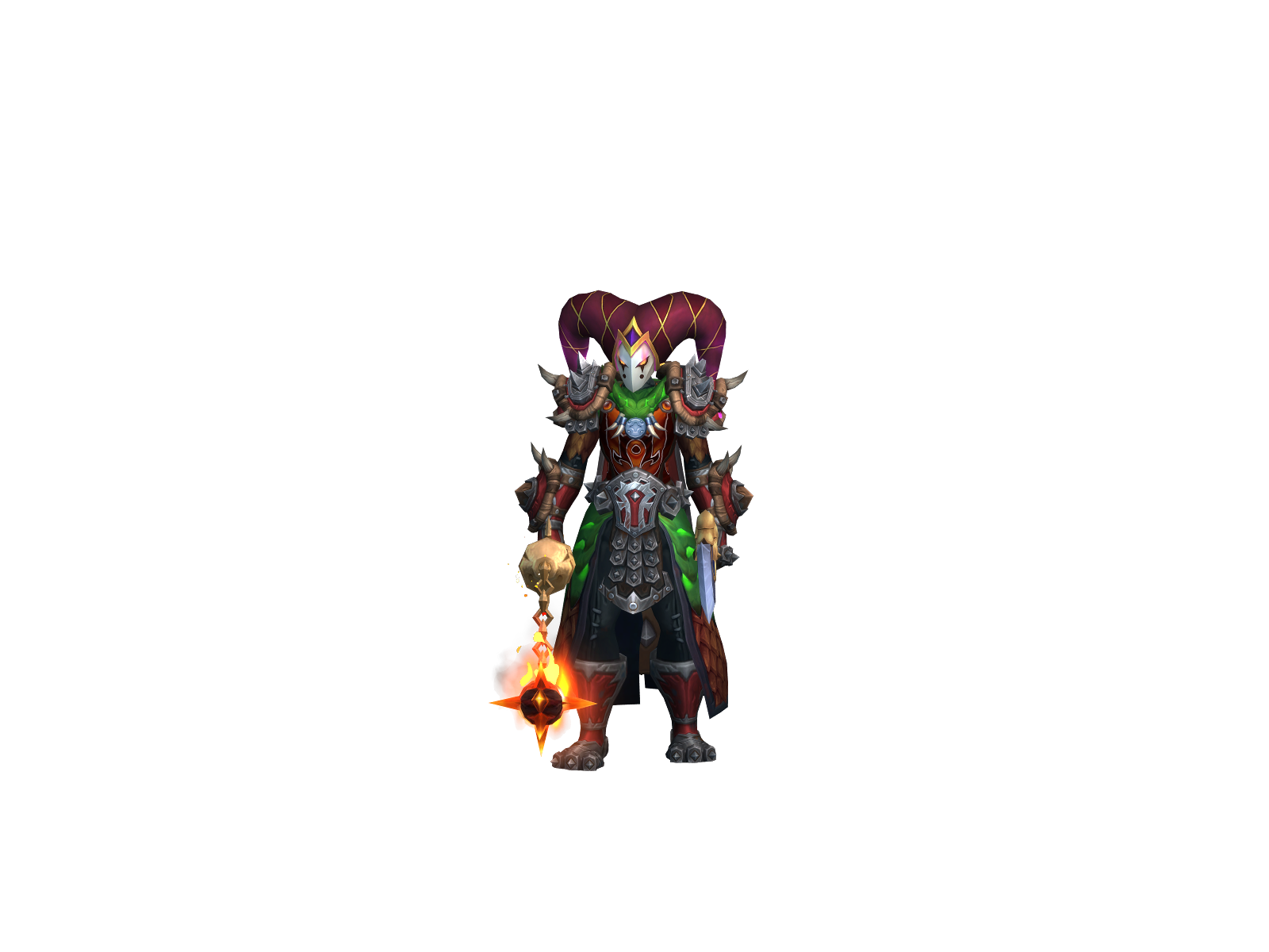 Гошатотем 3D character render