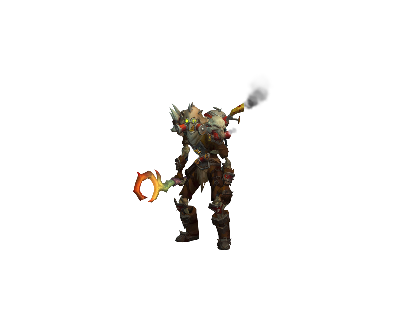 Эвилбил 3D character render