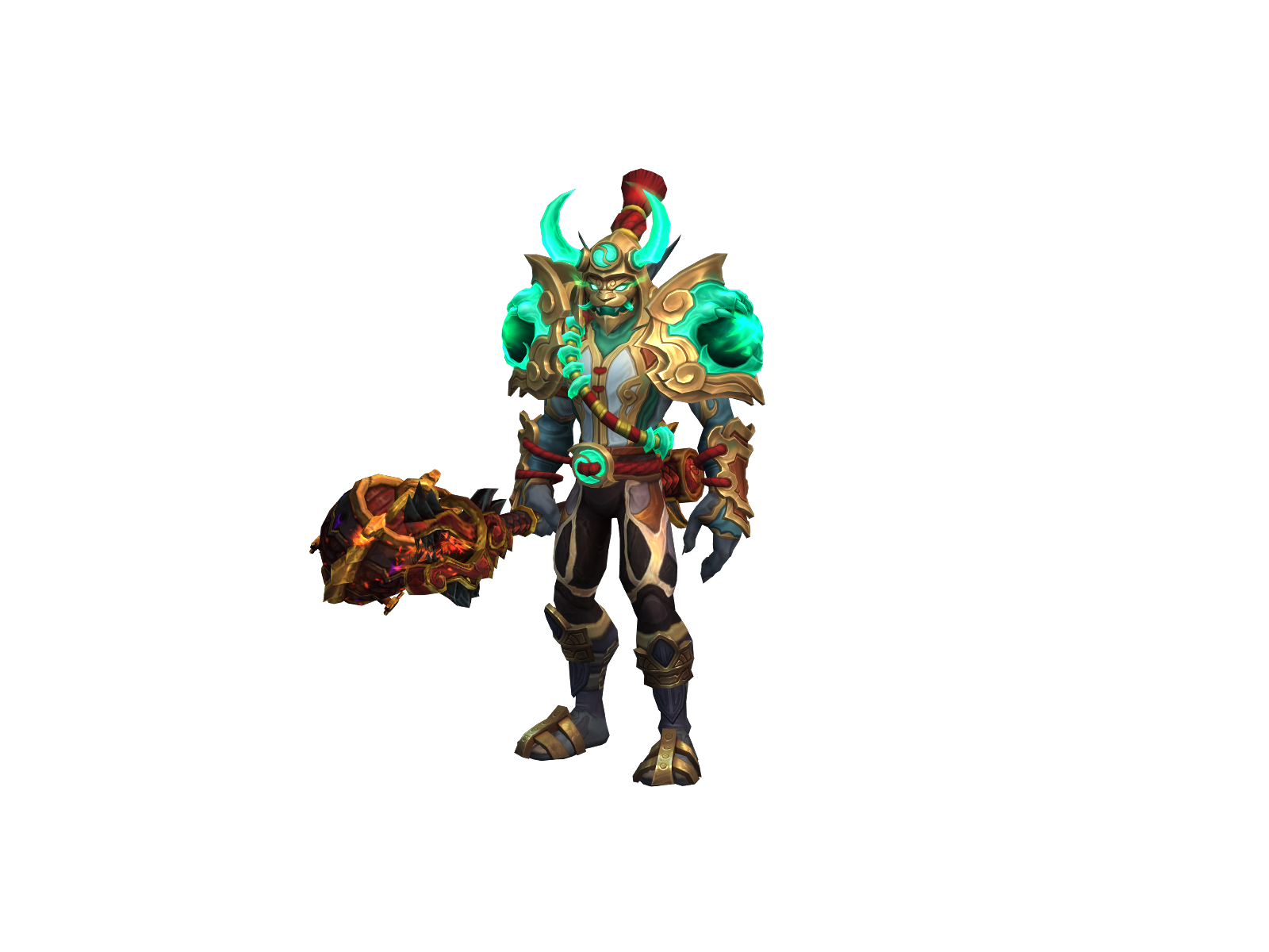 Дайчо 3D character render