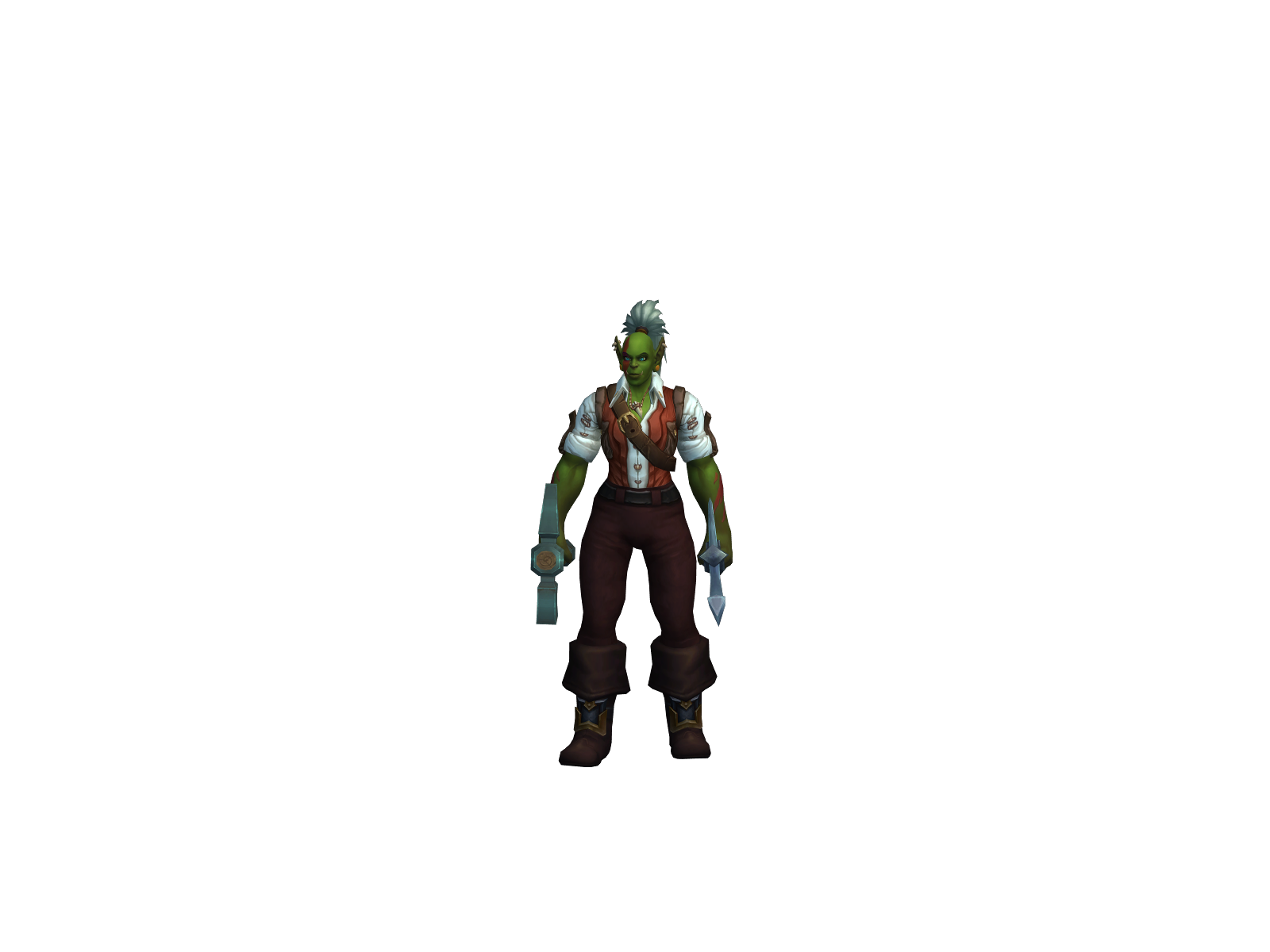 Шамолда 3D character render