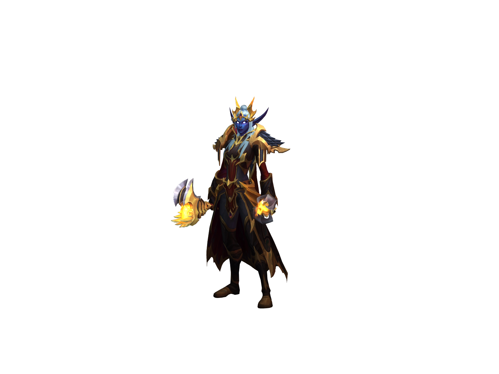 Эмиона 3D character render