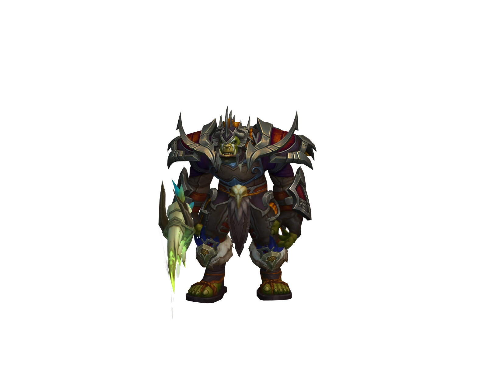 Яблонк 3D character render