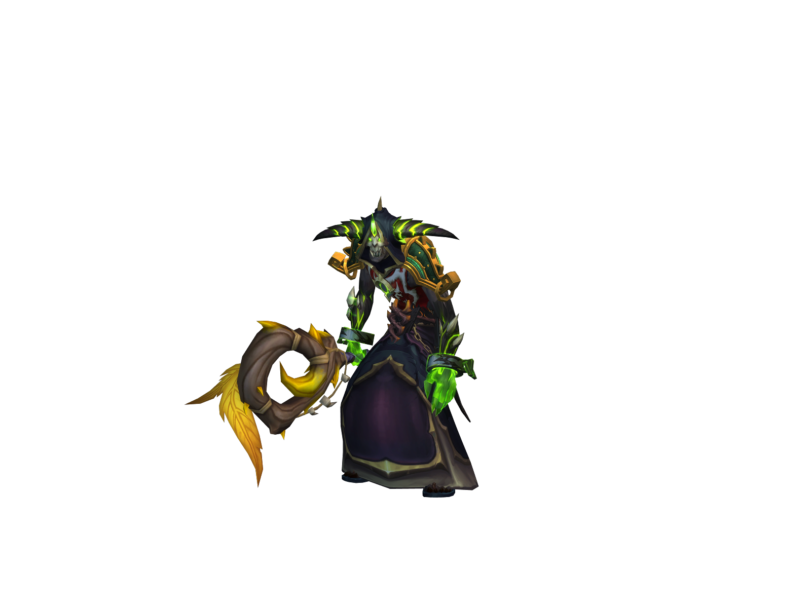 Даку 3D character render