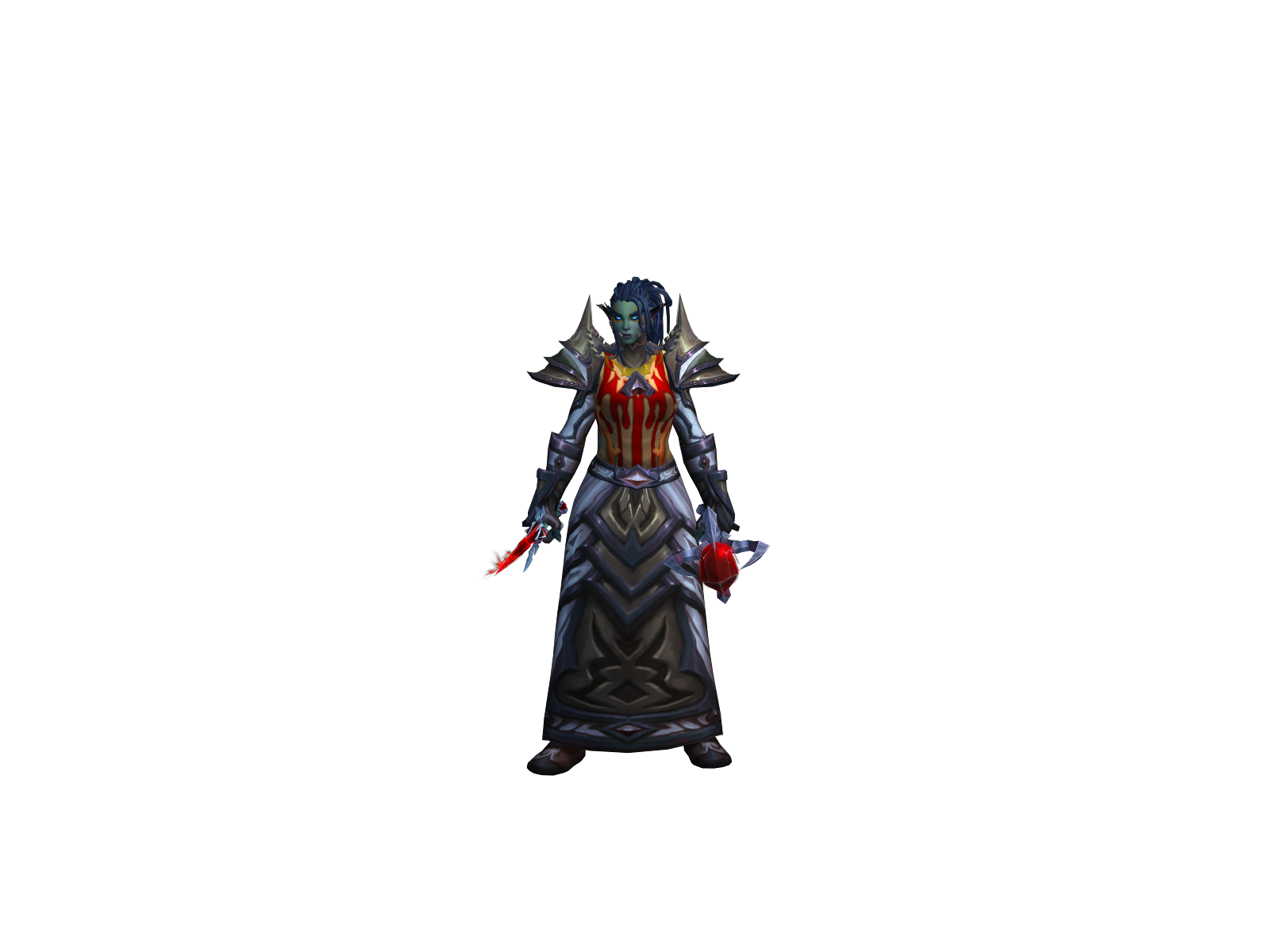 Барбела 3D character render