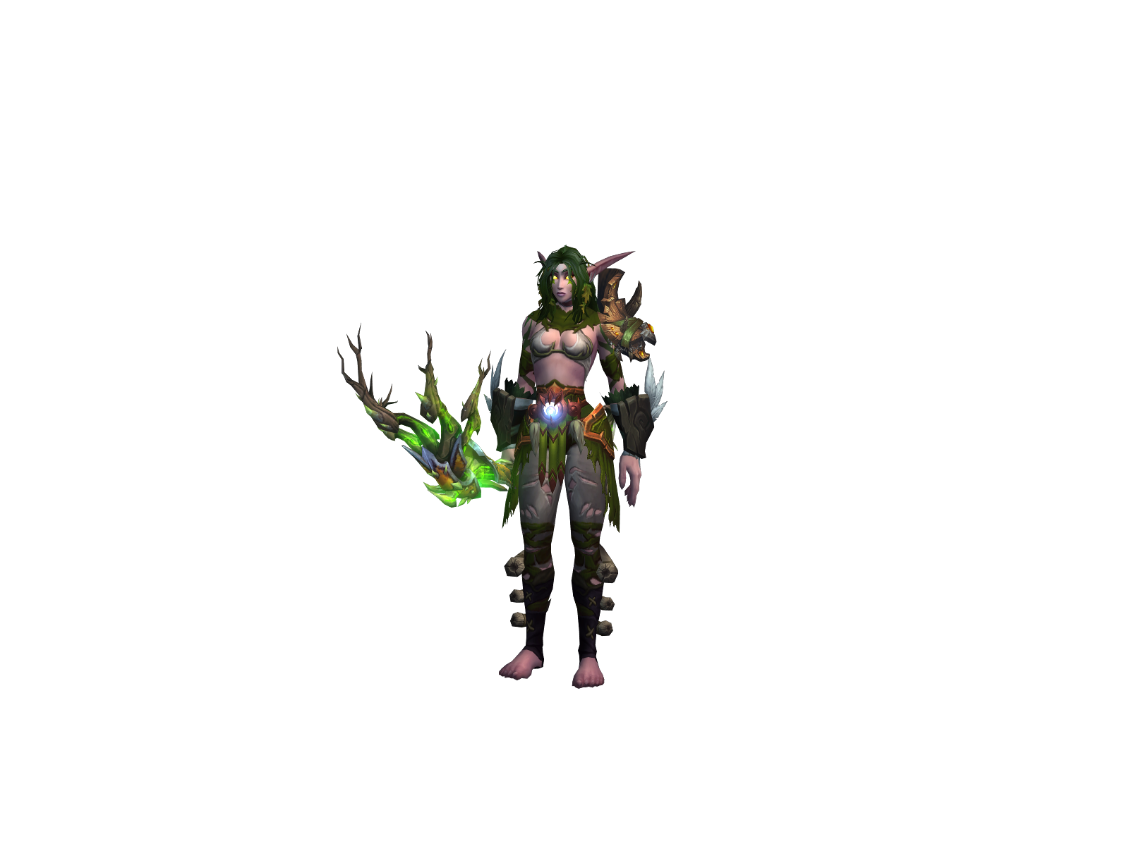 Санэшия 3D character render