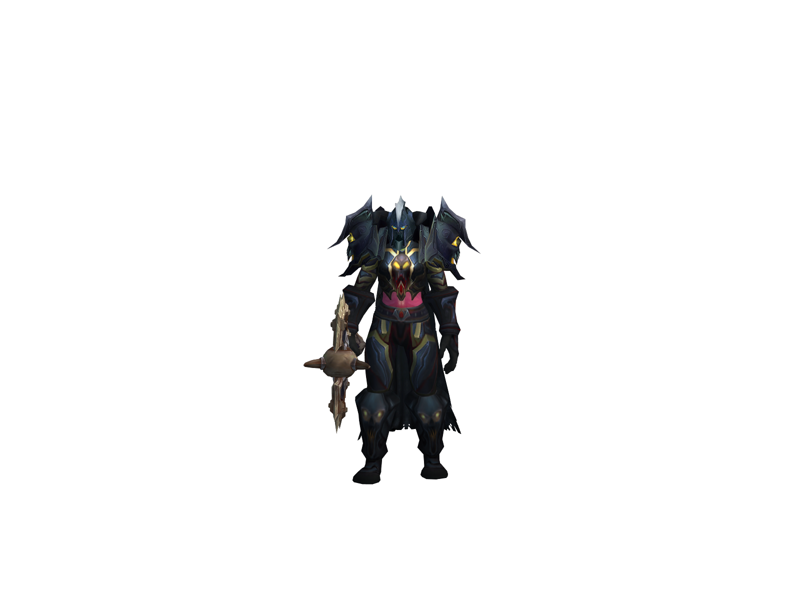 Токуя 3D character render