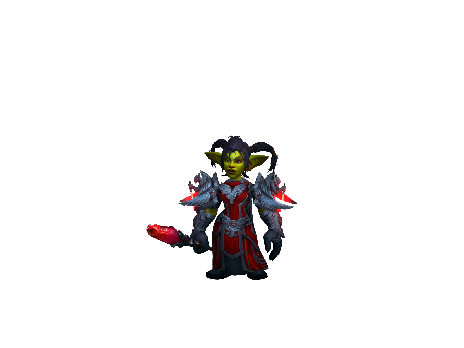 Серж 3D character render