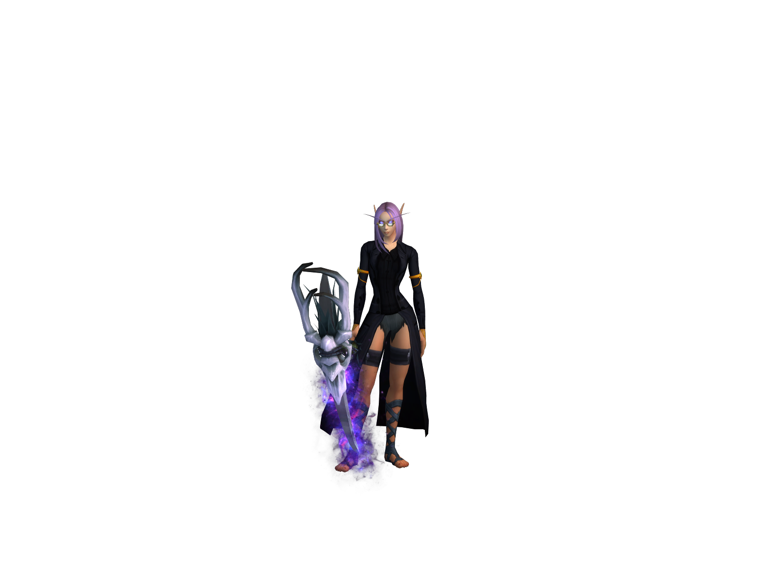 Тайлис 3D character render