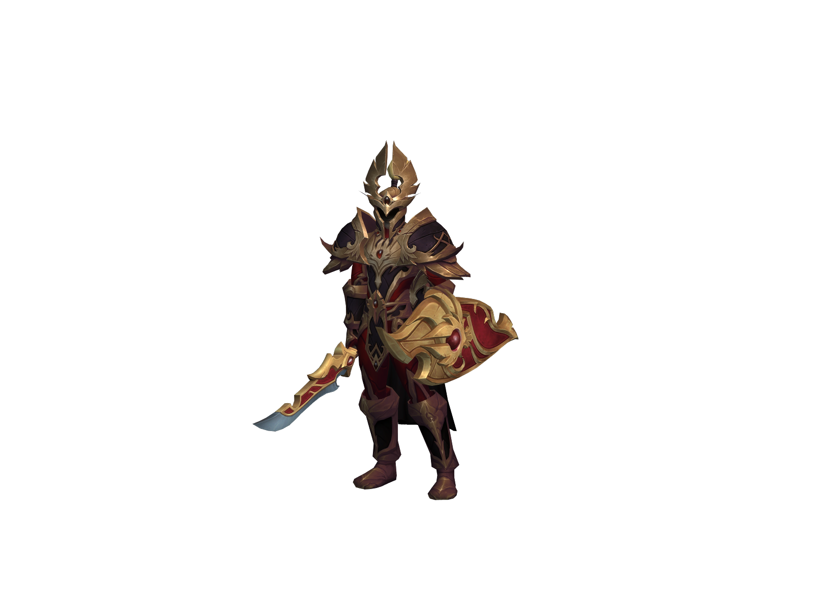 Скайвил 3D character render