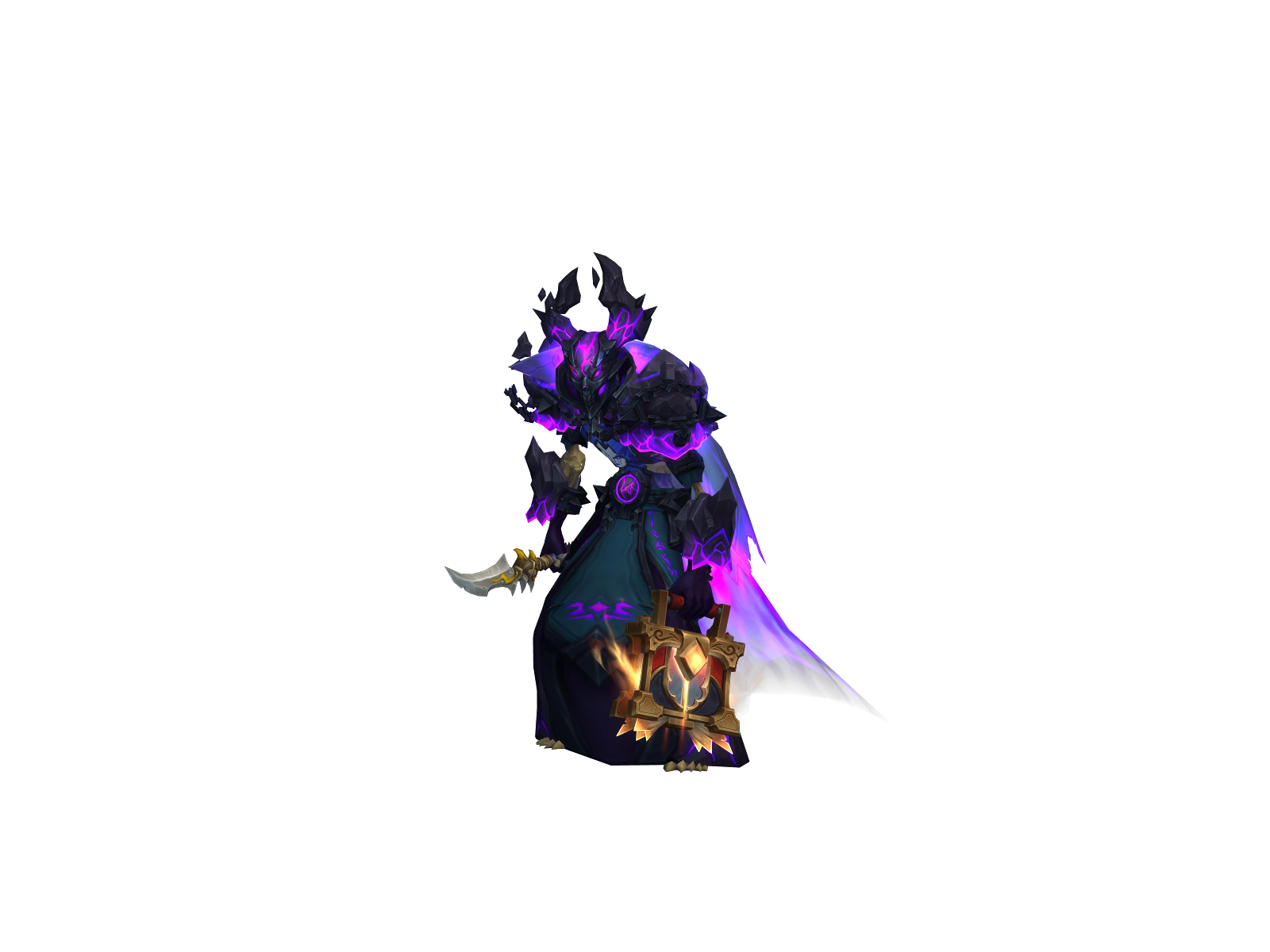 Шранс 3D character render